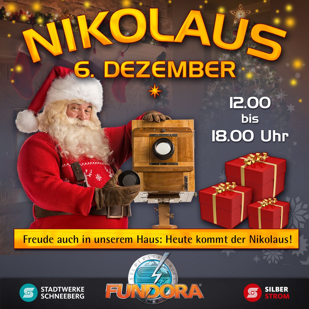 Freude auch in unserm Haus! Heute kommt der Nikolaus! 