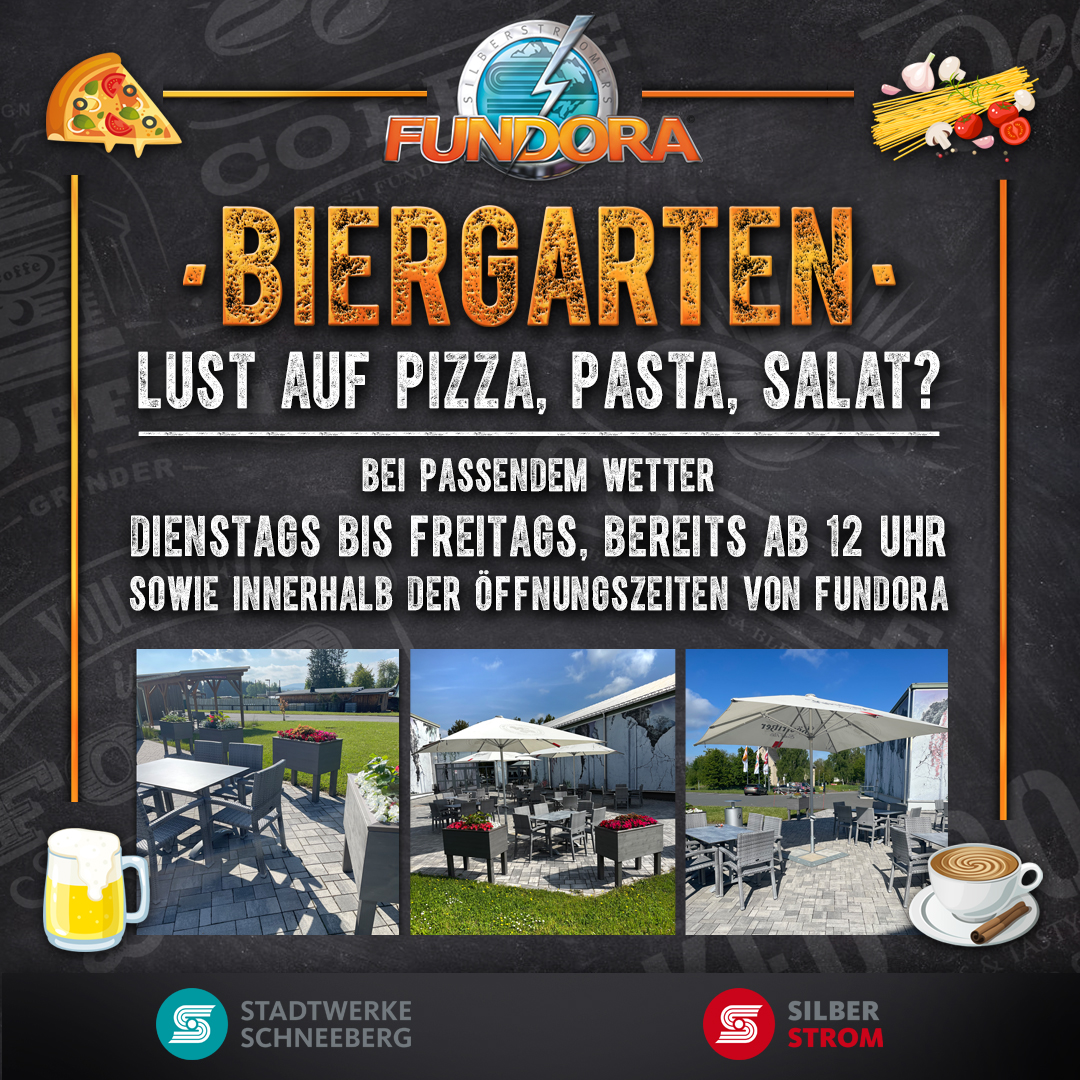 Lust auf Biergarten? NEUE Öffnungszeiten!